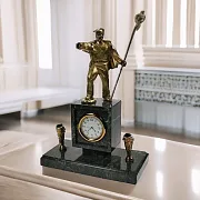 Часы «Металлург» большие с подставками — оригинальный подарок — фотография 1