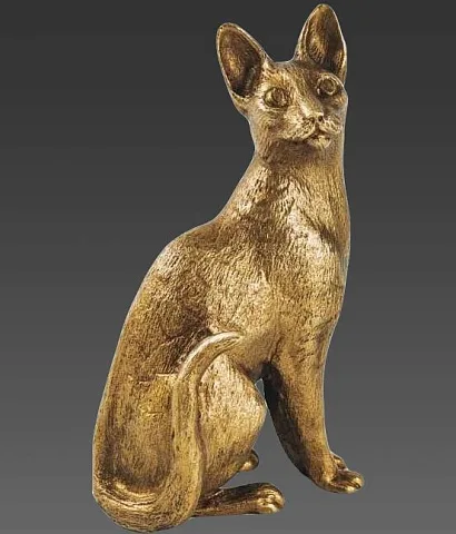 Бронзовая фигурка «Корн-рекс кошка» — оригинальный подарок
