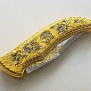 Складной нож «Tiger» из Златоуста — оригинальный подарок — фотография 6