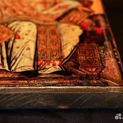 На память: Икона "Спиридон Тримифунтский на троне" — фотография 5