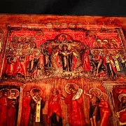 На память: Икона "Покров Пресвятой Богородицы" дерево, ручная — фотография 7