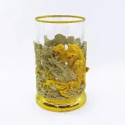 Подстаканник «Охота на медведя» из бронзы — необычный подарок — фотография 6
