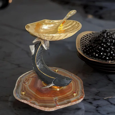 Икорница "Белуга". Златоуст — необычный подарок