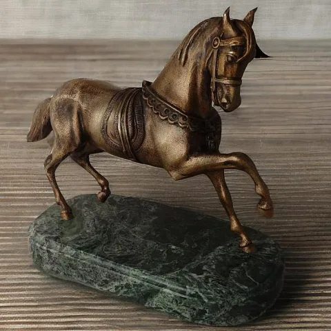 Скульптура «Цирковая лошадь» из бронзы в подарок