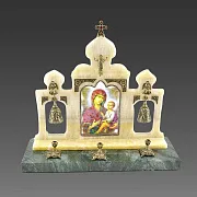 Пасхальная композиция "Богородица с Иисусом" — красивый подарок — фотография 3