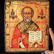 В подарок: Святой Николай Угодник". Икона — фотография 1